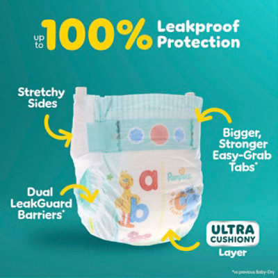 Pampers Baby Dry Ultra Cushiony Size 3 Diapers - 32 Count - Image 4
