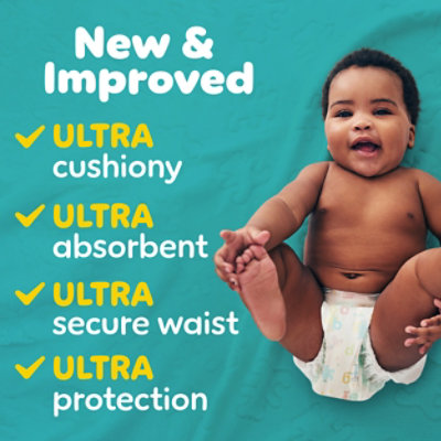 Pampers Baby Dry Ultra Cushiony Size 3 Diapers - 32 Count - Image 3