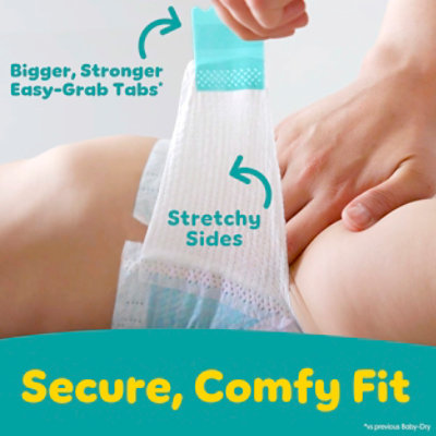 Pampers Baby Size 4 Dry Diapers - 28 Count - Image 8