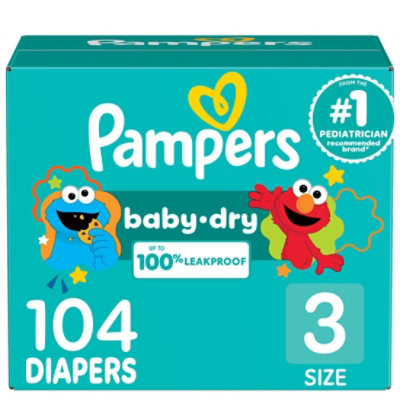 pampers baby dry giga pack size 5