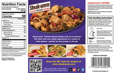 Steak-Umm Chicken Steak - 9 Oz - Image 6