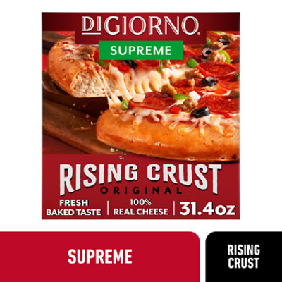 DiGiorno Supreme Pizza Rising Crust Frozen Pizza - 31.4 Oz - Image 1