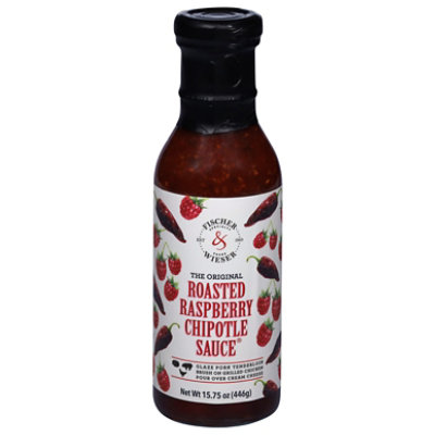 Fischer & Wieser Sauce Chipotle The Original Roasted Raspberry - 15.75 Oz