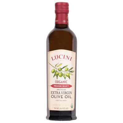 Lucini Organics Olive Oil Extra Virgin Premium Select - 17 Fl. Oz.