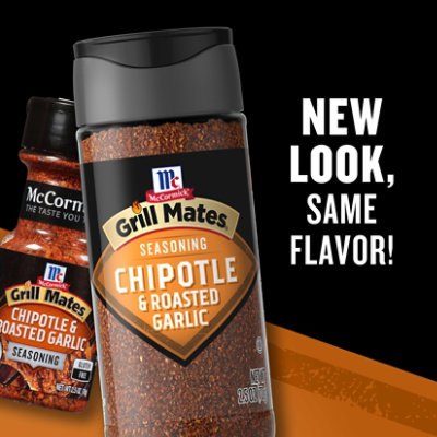 McCormick Grill Mates Chipotle & Roasted Garlic Seasoning - 2.5 Oz - Image 2