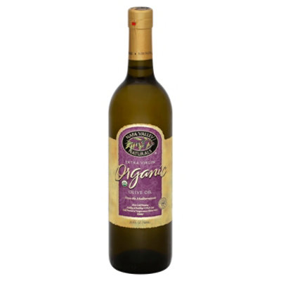 Napa Valley Naturals Olive Oil Organic Extra Virgin 25 4 Fl Oz Vons