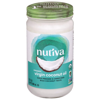 Nutiva Nurture Vitality Coconut Oil Virgin - 23 Fl. Oz. - Image 3