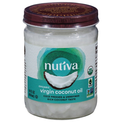 Nutiva Nurture Vitality Coconut Oil Virgin - 14 Fl. Oz. - Image 3