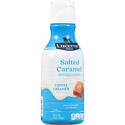 Lucerne Coffee Creamer Salted Caramel Mocha Lactose Free - 32 Fl. Oz. - Image 6