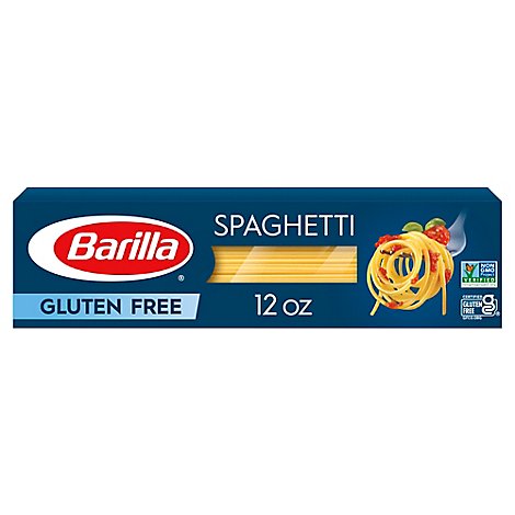 Barilla Pasta Spaghetti Gluten Free Box - 12 Oz