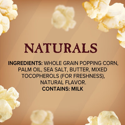 Orville Redenbacher's Naturals Light Classic Butter & Sea Salt Microwave Popcorn - 3-2.69 Oz - Image 5