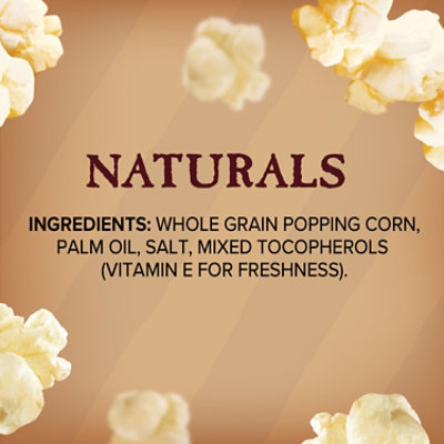 Orville Redenbacher's Naturals Simply Salted Popcorn Classic Bag - 3-2.69 Oz - Image 4