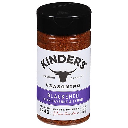 Kinder's Cali's Blackened Rub and Seasoning - 4.2 Oz - Image 3