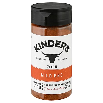 Kinder’s Mild BBQ Rub and Seasoning - 6.25 Oz - Image 3