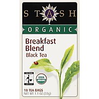 Stash Organic Black Tea Breakfast Blend - 18 Count - Image 2