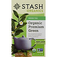 Stash Organic Green Tea - 18 Count - Image 1