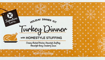 Signature Cafe Holiday Dinner Kit Turkey Dinner With Traditional Stuffing - 32 Oz - Image 2