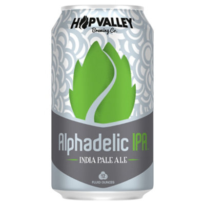 Hop Valley Alphadelic Ipa Can - 6-12 Fl. Oz. - Image 1