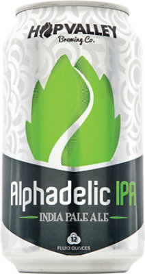 Hop Valley Alphadelic Ipa Can - 6-12 Fl. Oz. - Image 3