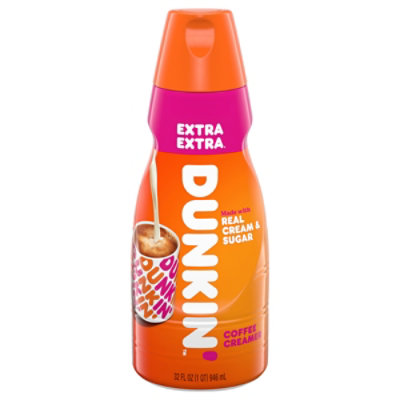 Dunkin' Extra Extra Coffee Creamer - 32 Fl. Oz. - Albertsons