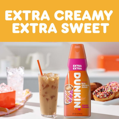 Dunkin' Extra Extra Coffee Creamer - 32 Fl. Oz. - Image 6