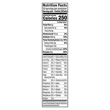 BOOST High Protein Nutritional Drink Very Vanilla - 12-8 Fl. Oz. - Image 4