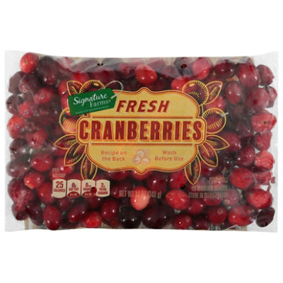 Signature SELECT/FARMS Cranberries Prepacked Bag Fresh - 12 Oz - Image 2