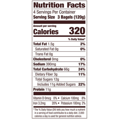 Pepperidge Farm Farmhouse Mini Plain Bagels - 17 Oz - Image 2
