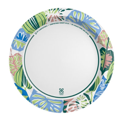 Dixie Ultra Paper Plates Printed 10 1/6 Inch - 20 Count - Image 3