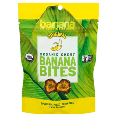 Barnana Banana Bites Organic Chewy Original - 3.5 Oz - Image 3