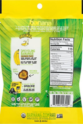 Barnana Banana Bites Organic Chewy Original - 3.5 Oz - Image 6