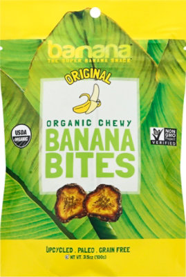 Barnana Banana Bites Organic Chewy Original - 3.5 Oz - Image 2