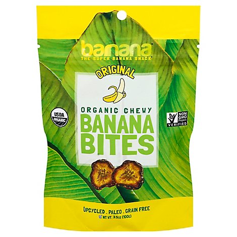Barnana Banana Bites Organic Chewy Original - 3.5 Oz
