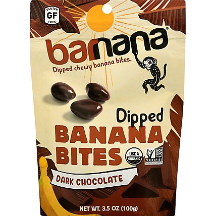 Barnana Banana Bites Organic Chewy Chocolate - 3.5 Oz - Image 2