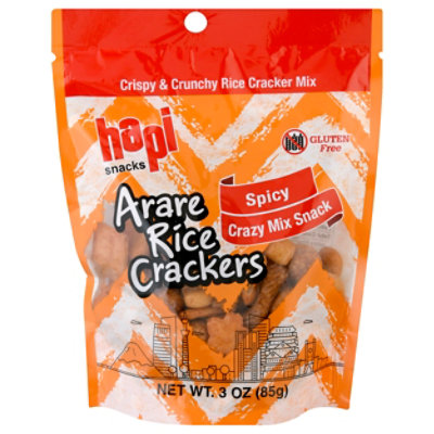 Hapi Specialty Food Cracker Rice Crazy Mix - 3 Oz - Image 3