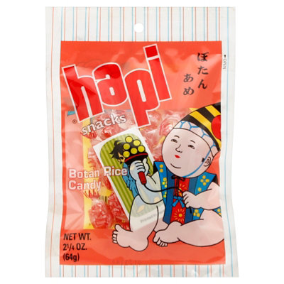 Hapi Botan Rice Candy - 2.25 Oz