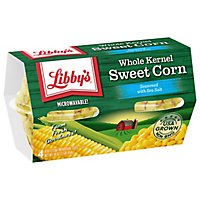 Libbys Microwavable Corn Whole Kernel Sweet Lightly Seasoned With Sea Salt - 4-4 Oz - Image 2