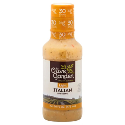 Olive Garden Dressing Restaurant Recipe Light Italian - 16 Fl. Oz. - Image 1