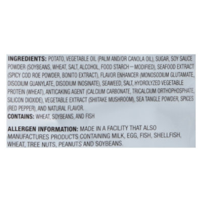 Calbee Seaweed Chips - 2.8 Oz - Image 5