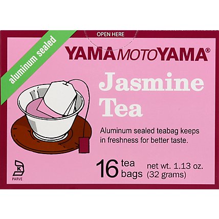 Yamamotoyama Tea Bags Jasmine 16 Count - 1.13 Oz - Image 2