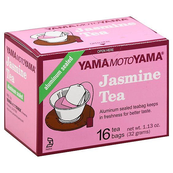 Yamamotoyama Tea Bags Jasmine 16 Count - 1.13 Oz