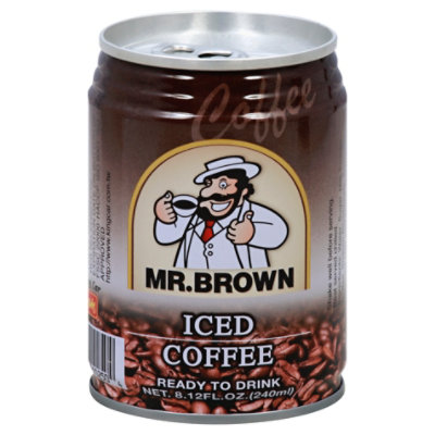 Mr. Brown Iced Coffee - 8.12 Oz