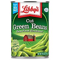 Libbys Green Beans Cut - 14.5 Oz - Image 1