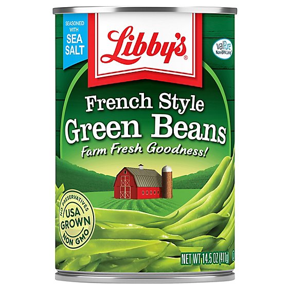 Libbys Green Beans French Style - 14.5 Oz