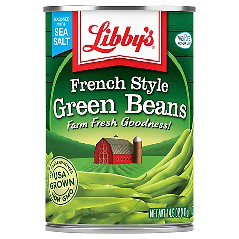 Libbys Green Beans French Style - 14.5 Oz