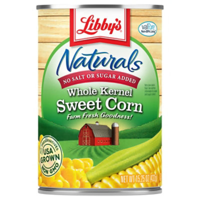 Libbys Naturals Corn Whole Kernel Sweet - 15 Oz - Image 3