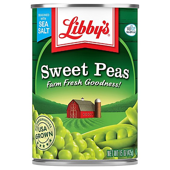 Libbys Peas Sweet - 15 Oz