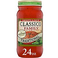 Classico Family Favorites Traditional Smooth & Rich Pasta Sauce Jar - 24 Oz - Image 3