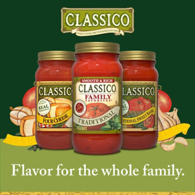 Classico Family Favorites Traditional Smooth & Rich Pasta Sauce Jar - 24 Oz - Image 6