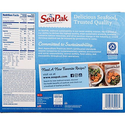 SeaPak Shrimp & Seafood Co. Shrimp Butterfly Parmesan Encrusted Family Size - 18 Oz - Image 5